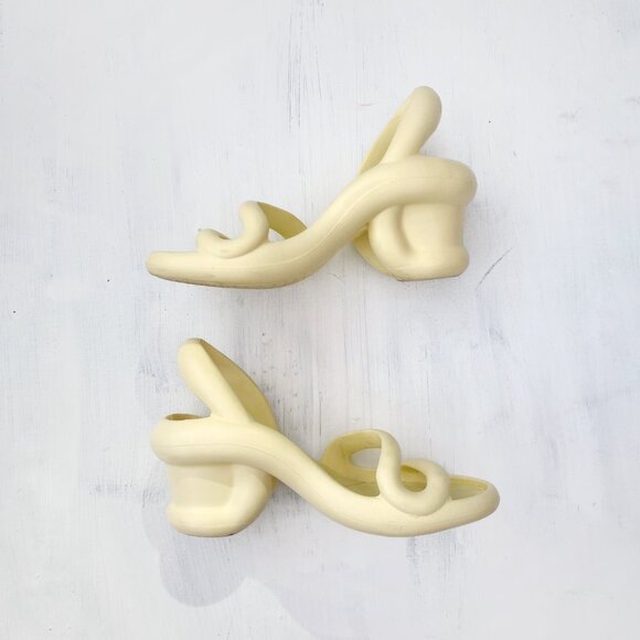 Camper Kobarah sandals in butter yellow - Picture 3 of 9